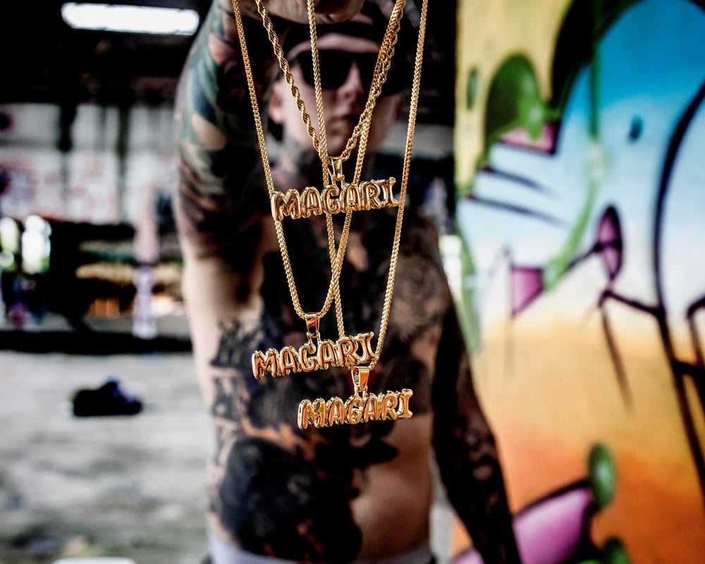 
                  
                    Load image into Gallery viewer, Designer Magari Gold Chain - Magari Wear
                  
                