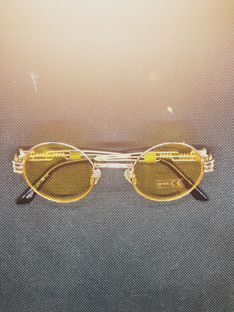 
                  
                    Load image into Gallery viewer, “The Ozzys” 10k Karat Gold Sunglasses - Magari Wear
                  
                