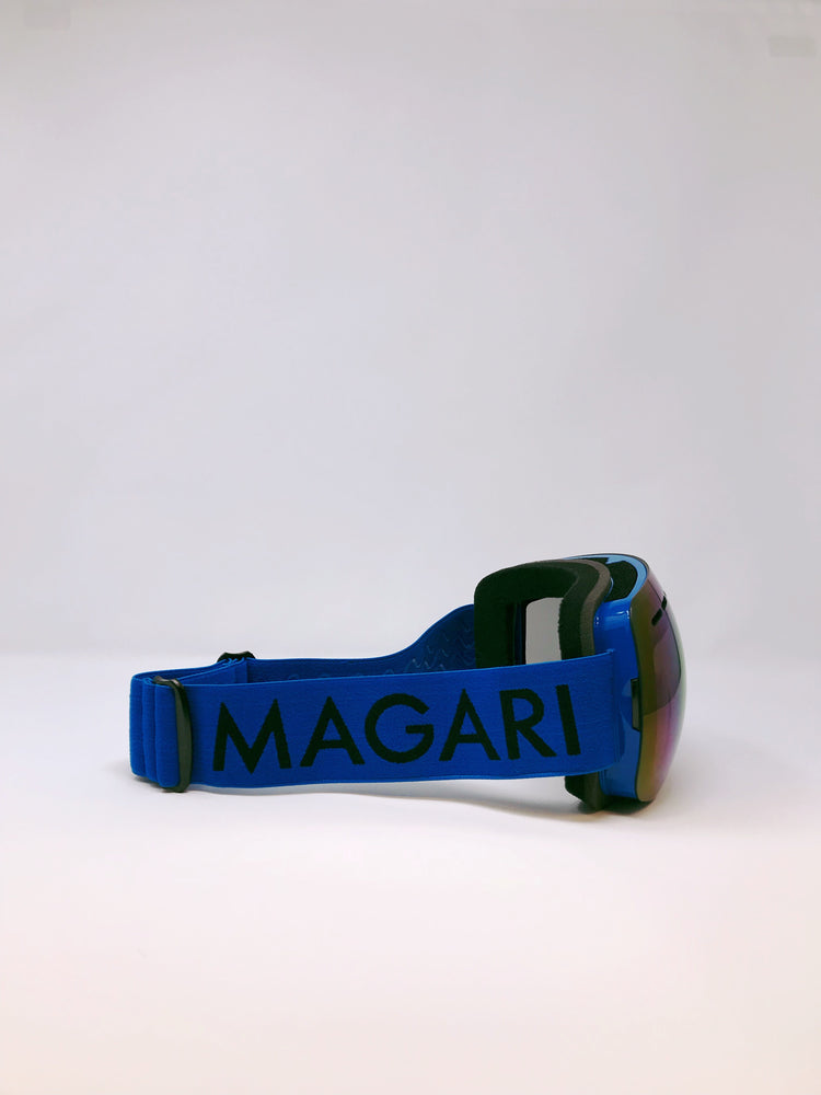 
                  
                    Load image into Gallery viewer, “Blueberrys” Snow Goggles - Magari Wear
                  
                